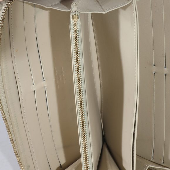 LV x Stephen Sprouse Blanc Corail Monogram Vernis Leopard Zippy Wallet - Picture 6 of 6